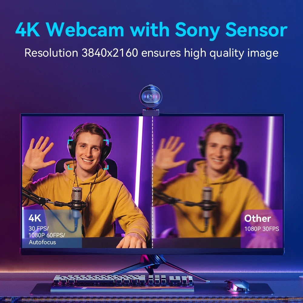 Webcam 4K Streaming EMEET S600
