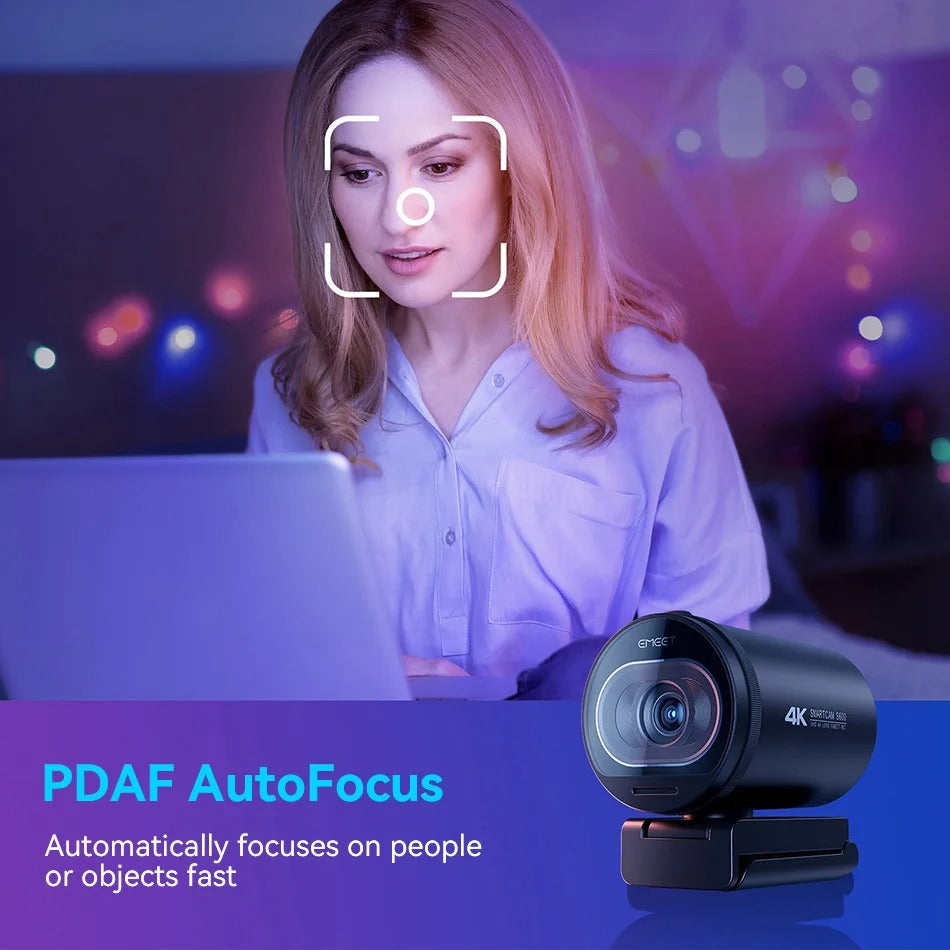 Webcam 4K Streaming EMEET S600