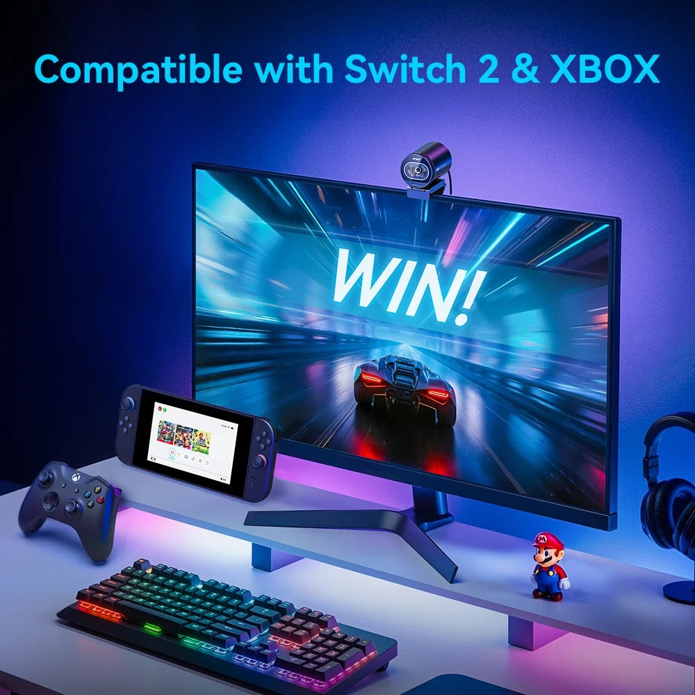 Webcam 4K Streaming EMEET S600